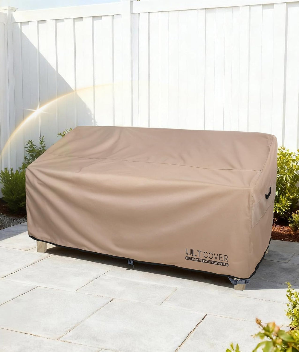 ULTCOVER Waterproof Patio Furniture Sofa Cover 74W x 35D x 35H in