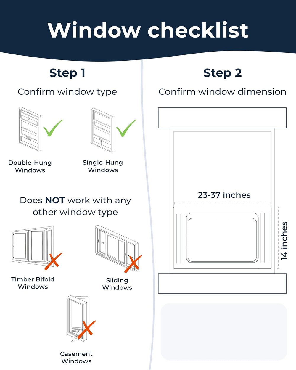 Windmill 10,000 BTU Quiet Window Air Conditioner, Cools up to 350-450 sq ft