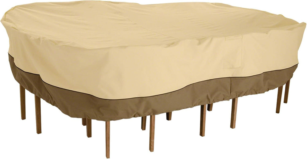Classic Accessories Veranda Water-Resistant 108 Inch Rectangular/Oval Patio T...
