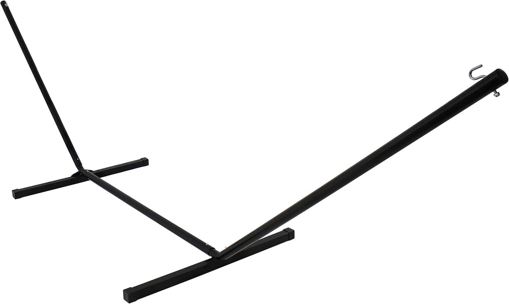 Sunnydaze Heavy-Duty Hammock Stand for Outside, Black, Easy Assembly