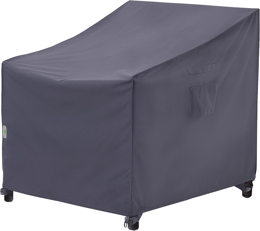 F&J Outdoors Patio Chair Covers, Grey, 40" W x 40" D x 36"...