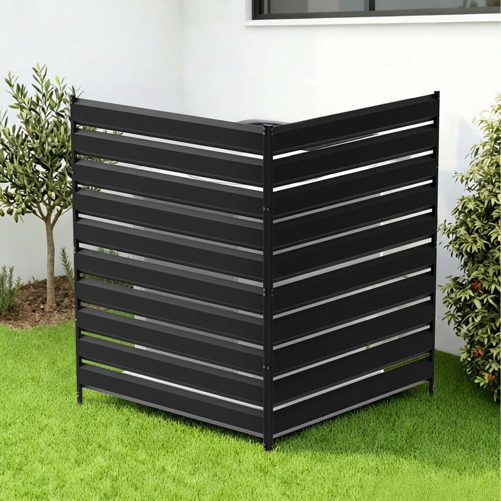 Air Conditioner Fence Screen Trash Can Privacy Fence Panels for Outside Unit,...