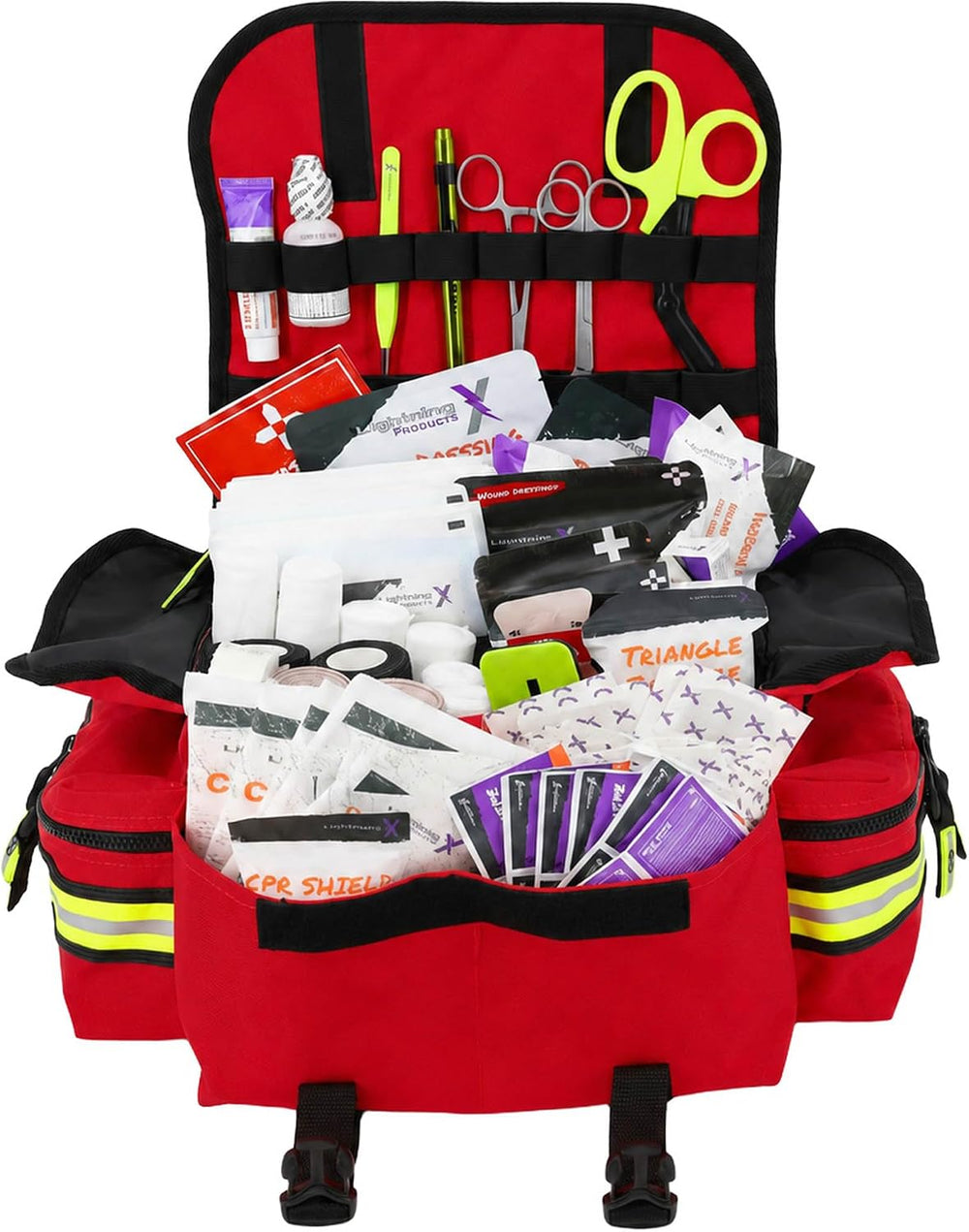 Lightning X Small Medic First Responder EMT Trauma Bag Stocked First Aid Trau...