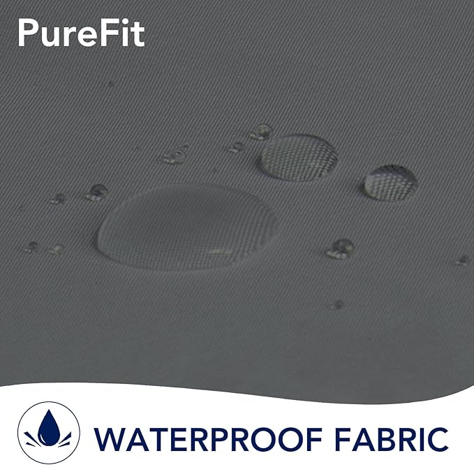PureFit Outdoor Curtains for Patio Waterproof Weatherproof, UV Resistant Outs...