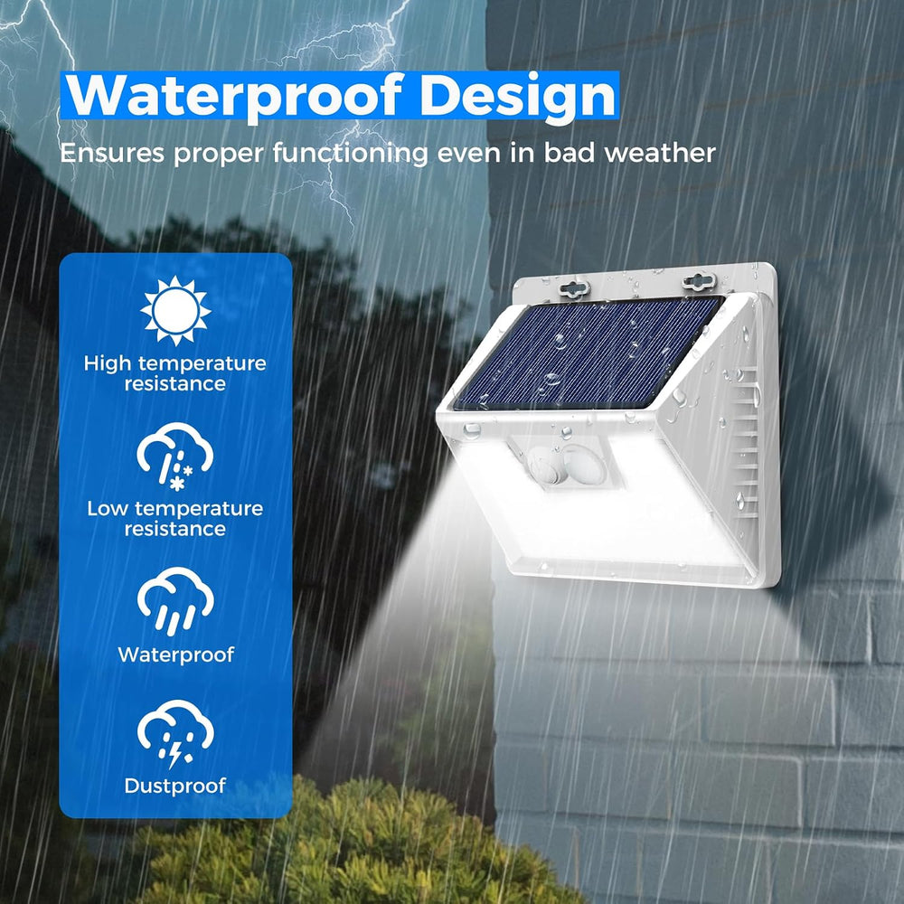 Peasur Solar Lights Outdoor Waterproof [12 Packs/140 LEDs], 3 Lighting Modes ...