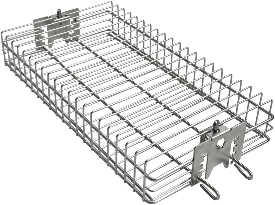onlyfire 6042 Stainless Steel Flat Spit Rotisserie Grill Basket for Grills | ...