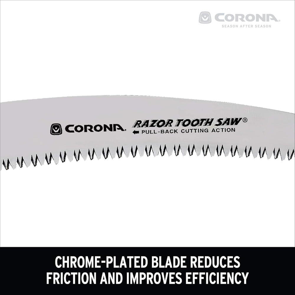 Corona Tools 14-Inch RazorTOOTH Pruning Saw | Tree Saw Designed for Single-Ha...