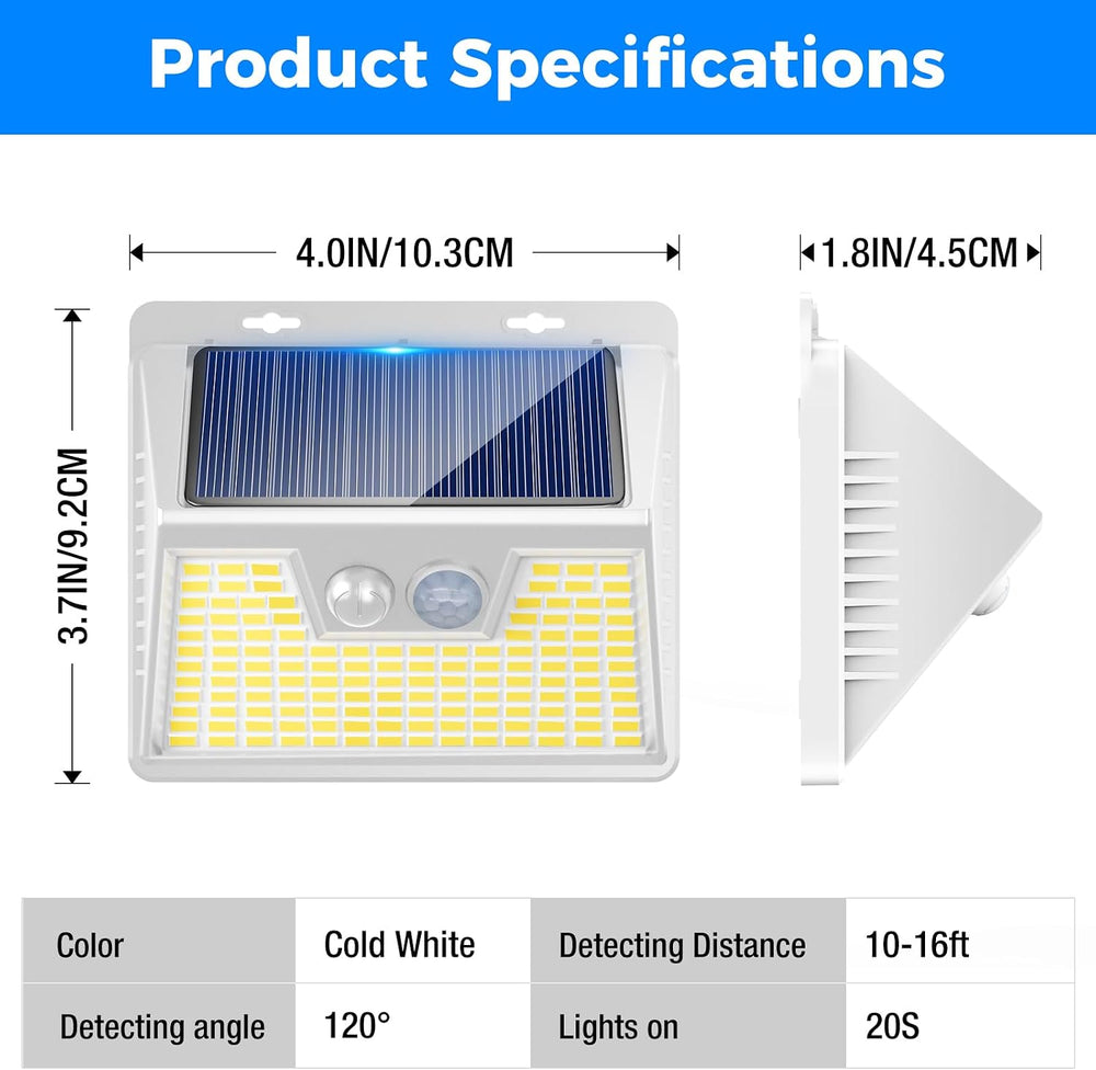 Peasur Solar Lights Outdoor Waterproof [12 Packs/140 LEDs], 3 Lighting Modes ...