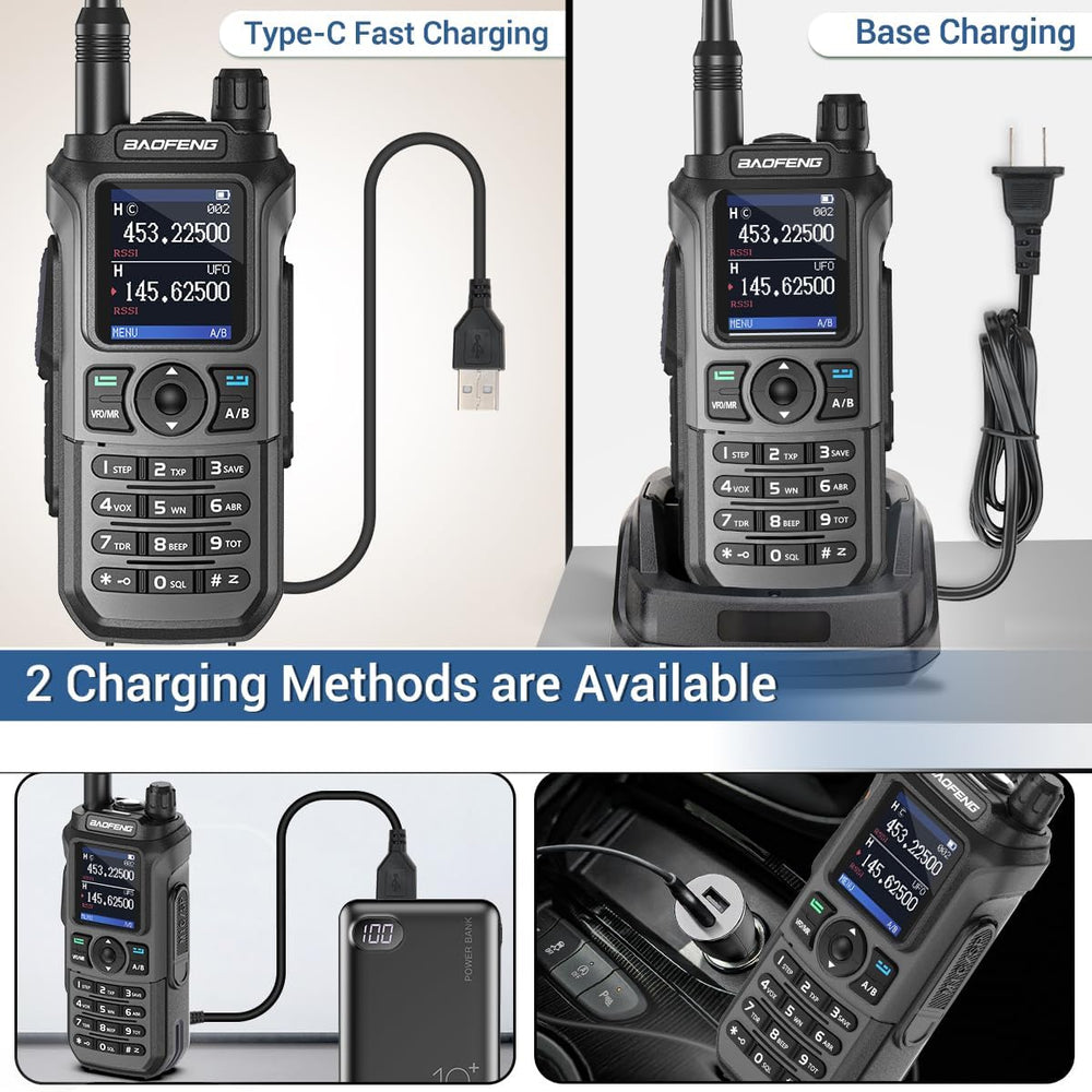 Ham Radio Baofeng Radio UV-21R Ham Radio Handheld Long Range Two Way Radio fo...