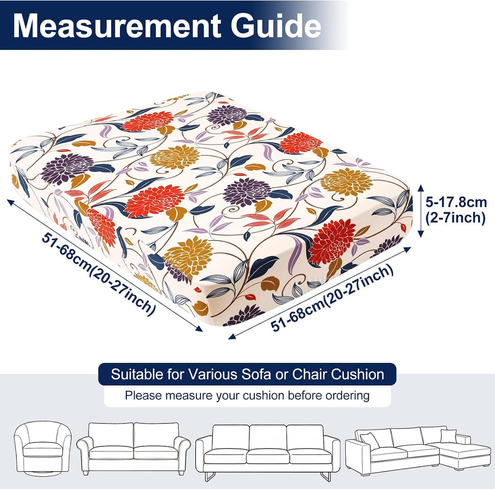 Smiry Waterproof Patio Cushion Covers, Stretch Outdoor Furniture Covers
