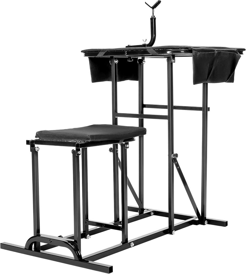 KUAFU Foldable Shooting Bench Adjustable Height Portable Shooting & Hunting
