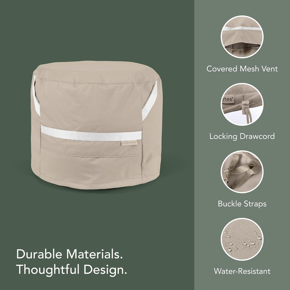 Covermates Prestige Round Outdoor Patio Table Cover 72" Dia x 30" H