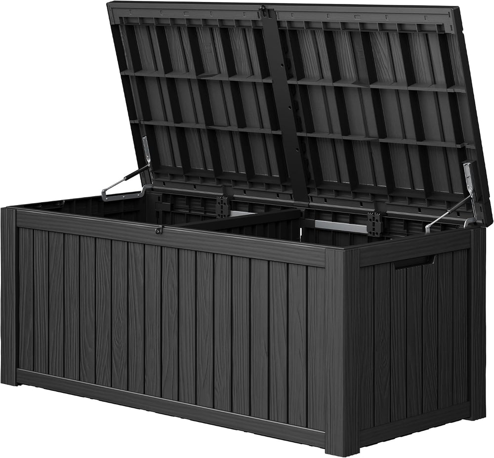 KAMABOKO 230 Gallon Outdoor Storage Box Waterproof Deck Box for Patio