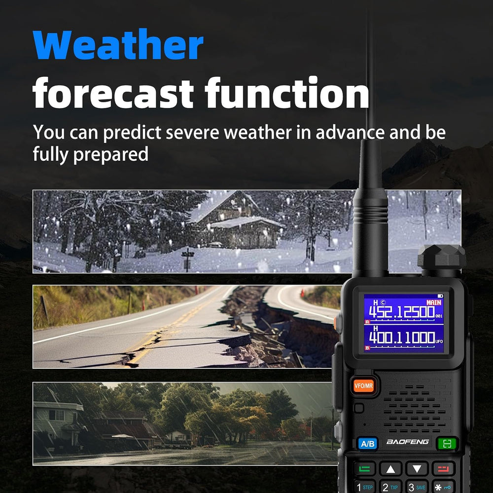Baofeng Radio UV-5RM Ham Radio Handheld UV5R Walkie Talkies Long Range
