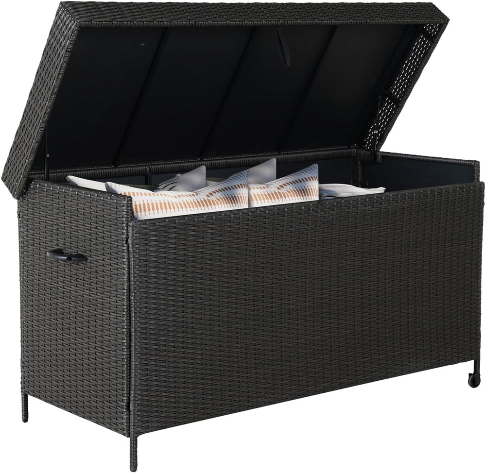 Grand patio 170 Gallon Deck Storage Box Deck Box Outdoor Storage Box Indoor W...