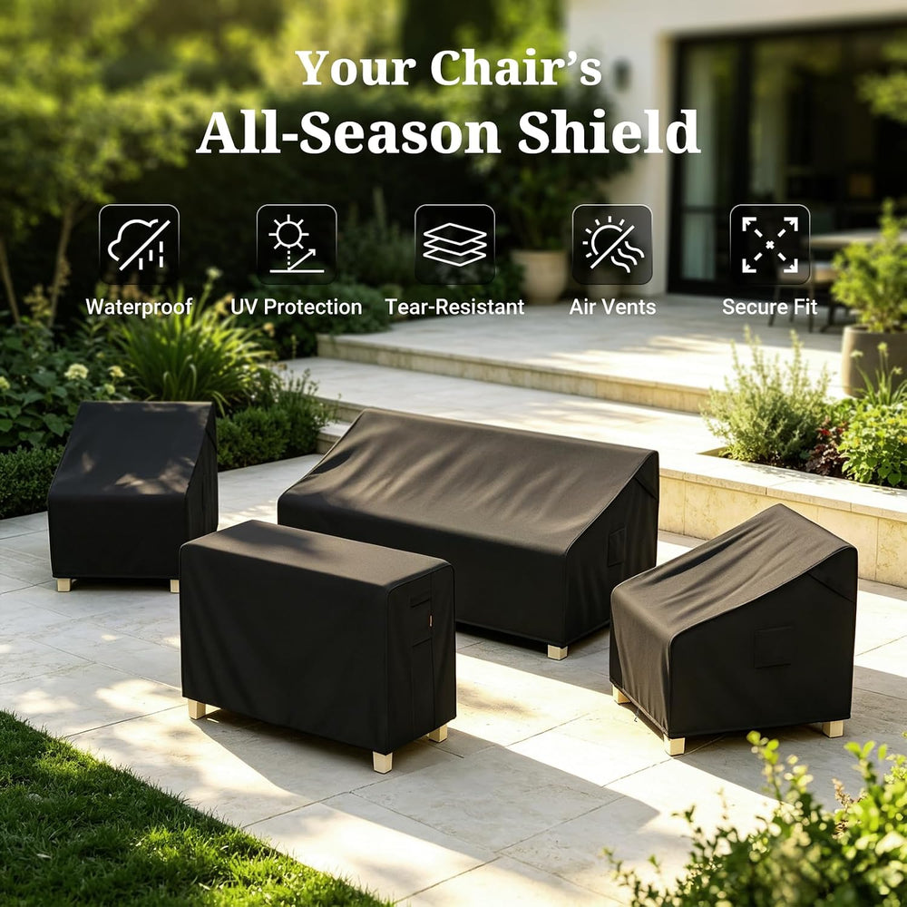 MR. COVER Patio Furniture Covers Waterproof, Outdoor Chair Covers for Rocking...