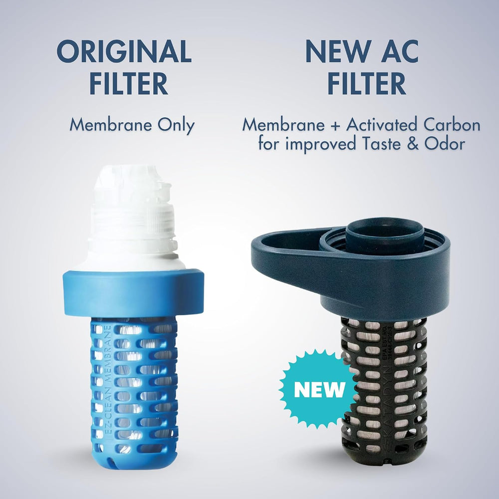 Katadyn BeFree AC Replacement Cartridge for 0.5L & 1.0L Bottle, Slate Blue