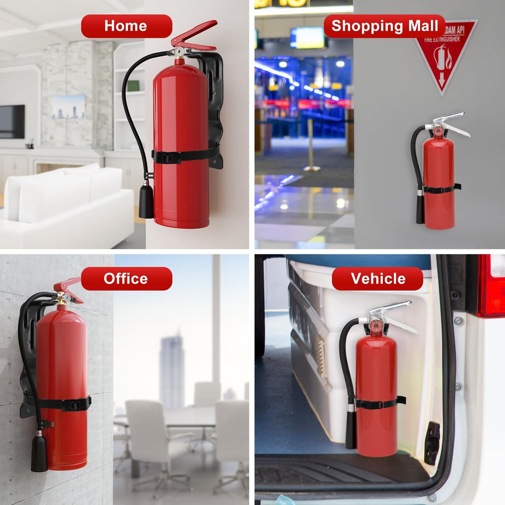 2pcs Home Fire Extinguisher Mount Bracket, 5 LB Metal Truck Fire Extinguisher...