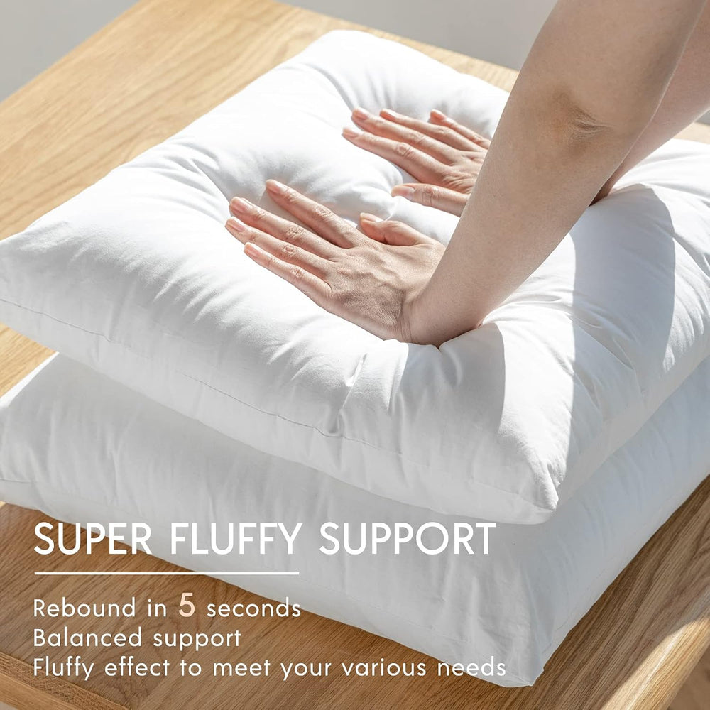 Phantoscope Outdoor Pillows Waterproof 20x20 Outdoor Pillow Inserts 4 Pack