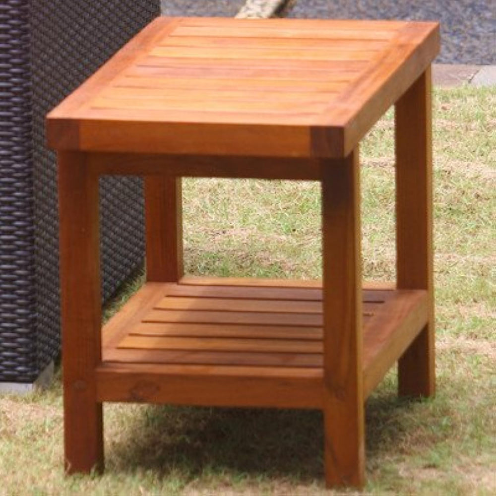 AquaTeak Spa 24" Teak Shower Bench