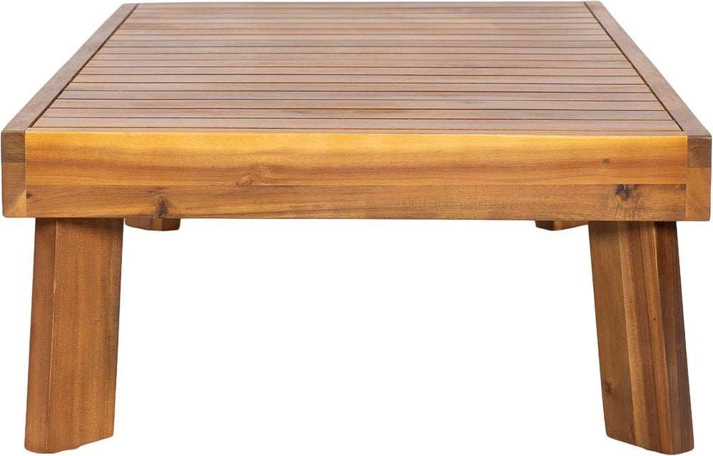 Christopher Knight Home Jetta Outdoor Coffee Table, Acacia Wood Accent Table ...