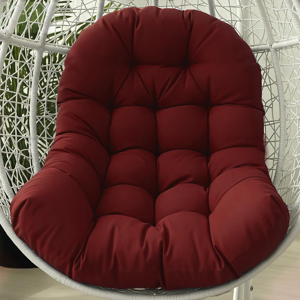 Egg Chair Cushion Replacement Outdoor Hanging Chair Cushion for Patio Furitur...