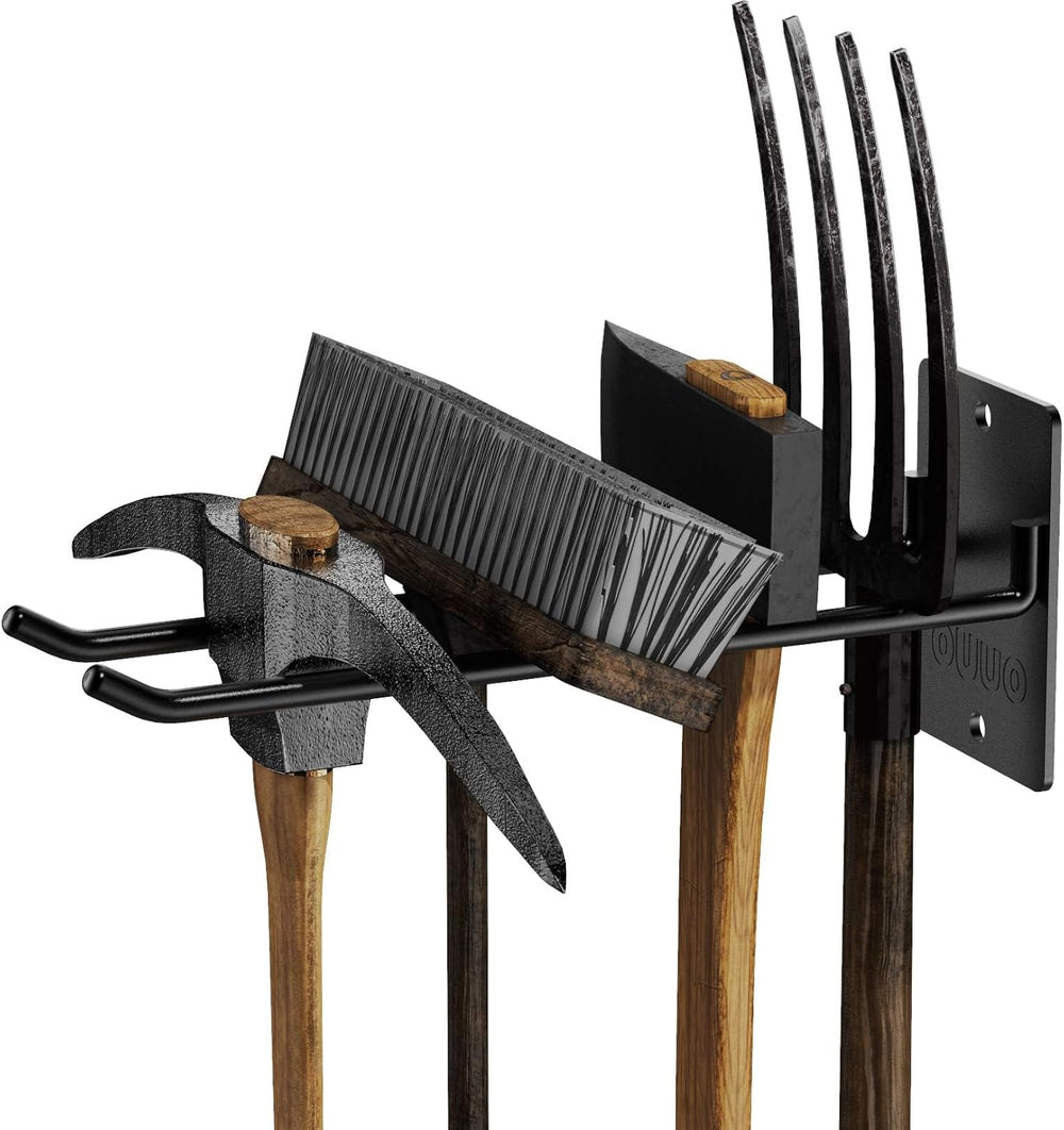 4-Pack Solid Steel Garage Wall Hooks for Tools