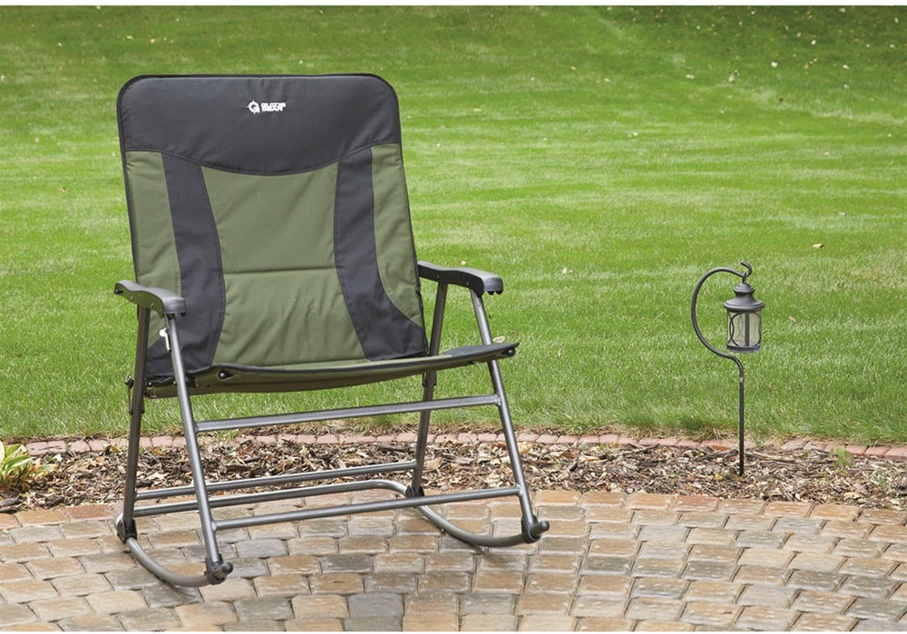 Guide Gear XXL Oversized Rocking Camping Chair, Heavy-Duty 600 lb Capacity Po...