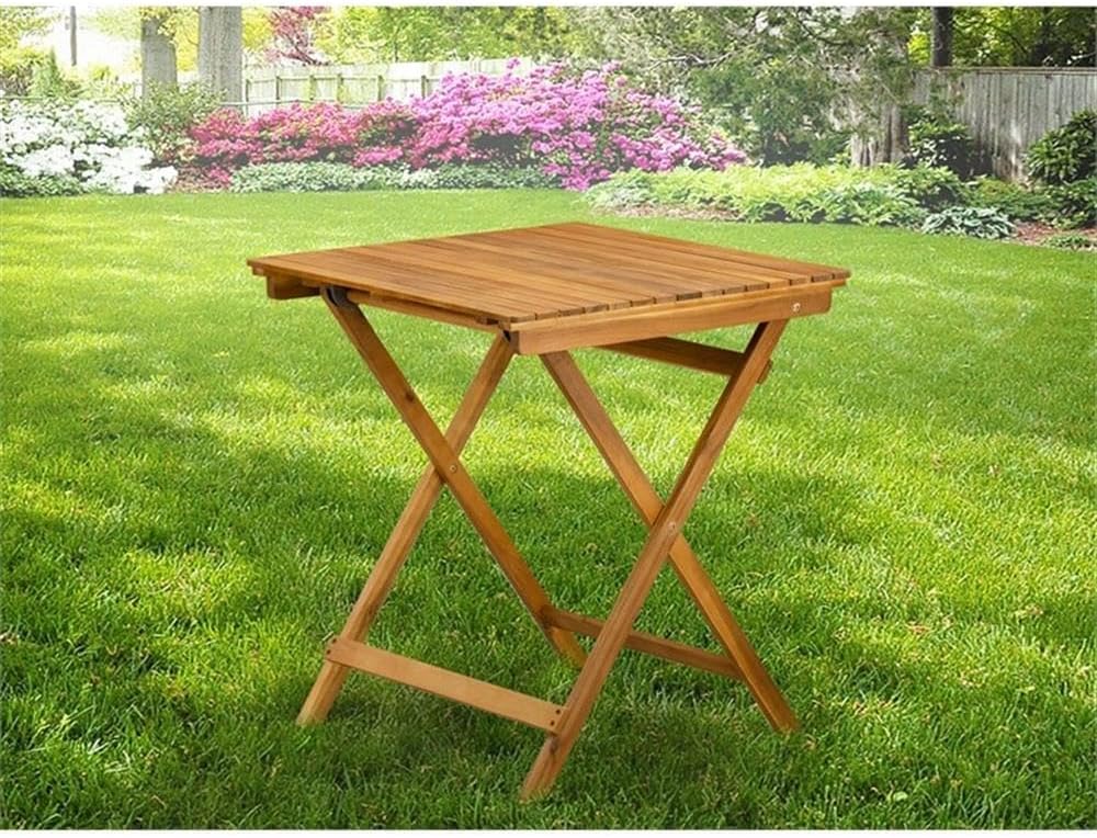 East West Furniture BSETQNA Patio Dining Table Outdoor - an Oval Acacia Wood ...