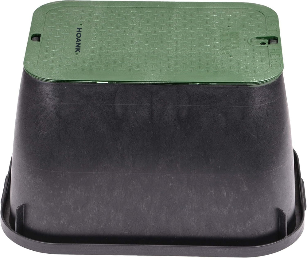 Rectangular Jumbo Valve Box and Cover, 15 in. x 22 in., 12 in. Height, Irriga...