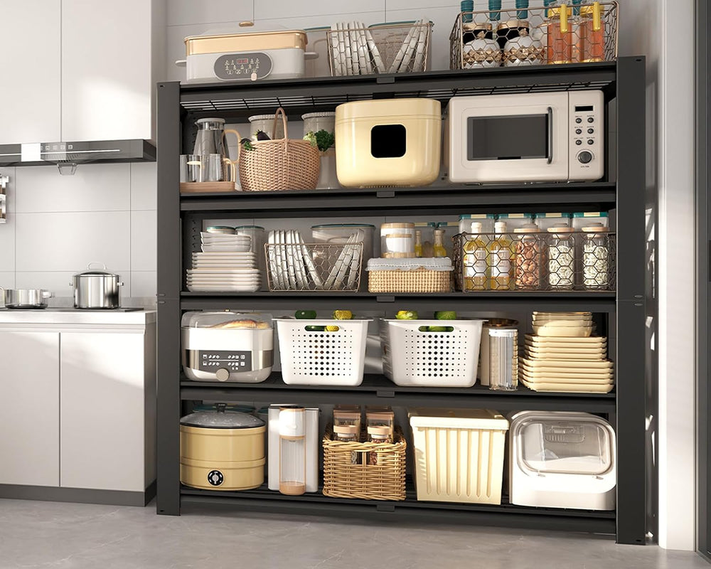 PrimeZone 48"W X 24"D X 72"H 5 Tier Heavy Duty Garage Shelving...