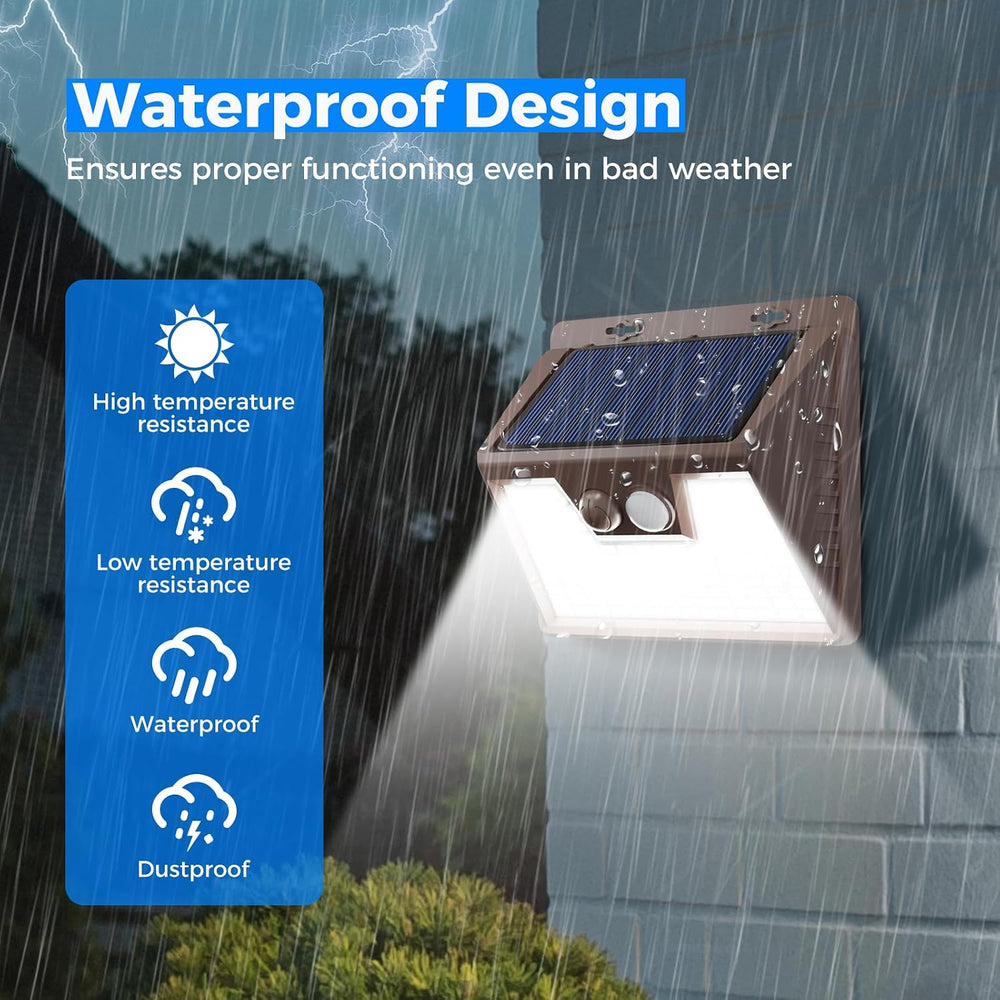 Peasur Solar Lights Outdoor Waterproof [12 Packs/140 LEDs], 3 Lighting Modes ...