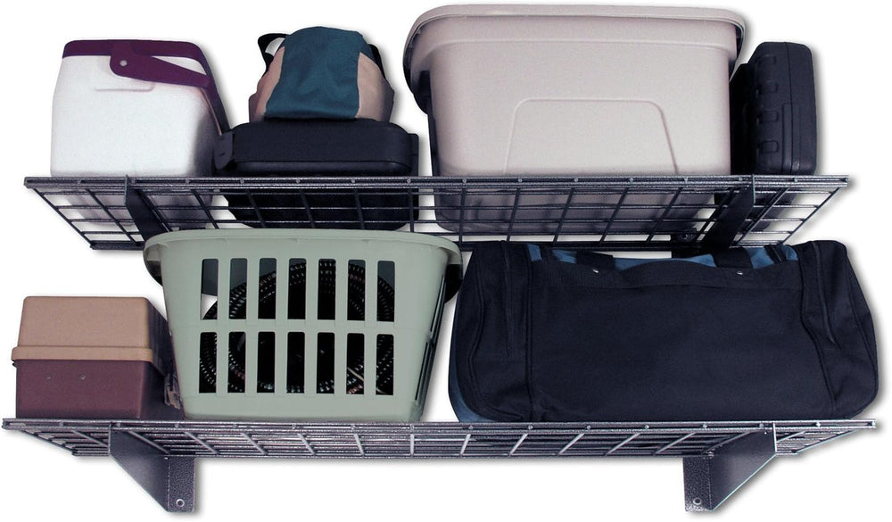 Hyloft Heavy Duty Steel Garage Wall Shelving, 45 in. x 15 in. Metal Wall Shel...