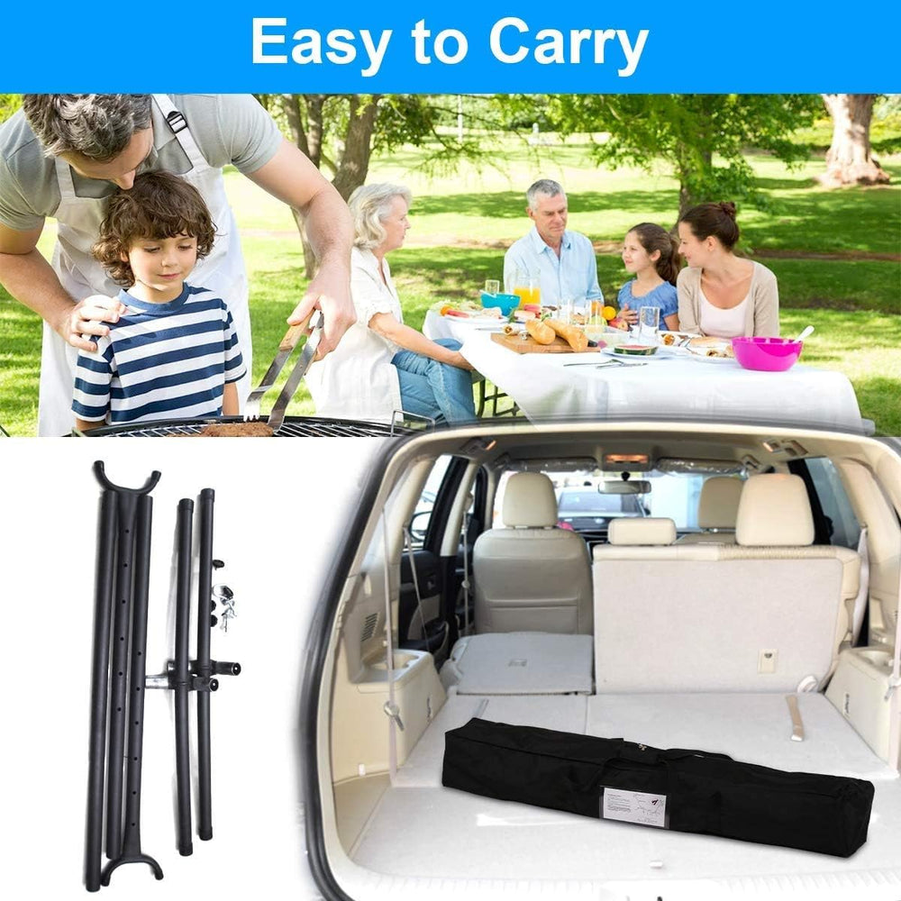 9ft Hammock Stand Portable Heavy Duty 2 Person Steel Stand Only for Outdoor P...