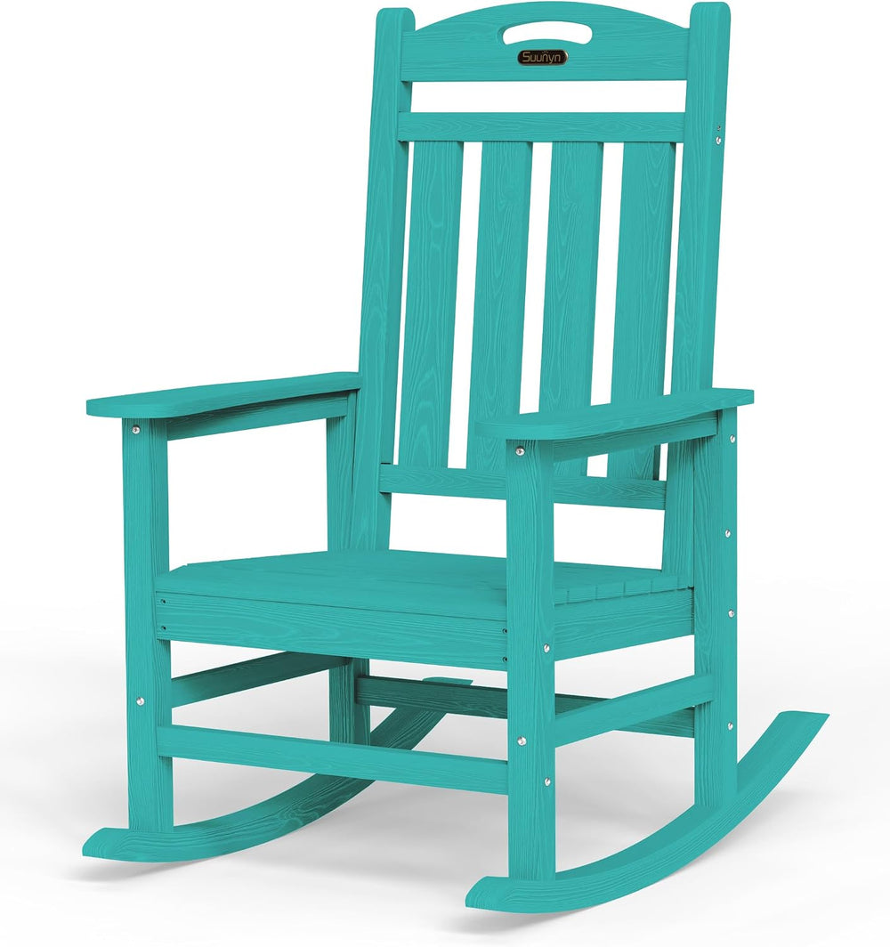 Rocking Chair Outdoor, Oversized Patio Rocking Chair, All Weather
