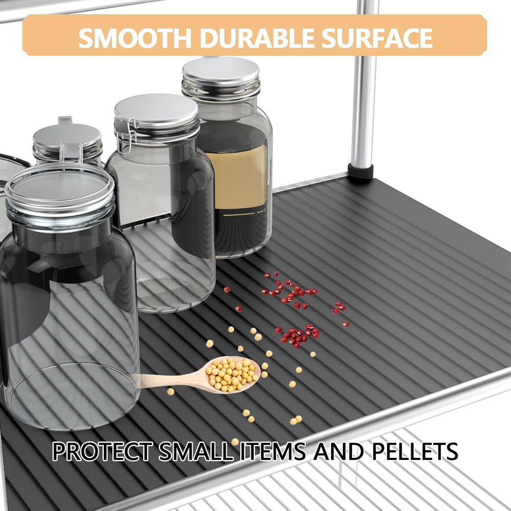 5pcs 14"x30" Plastic Shelf Liners for Wire Shelf Systems