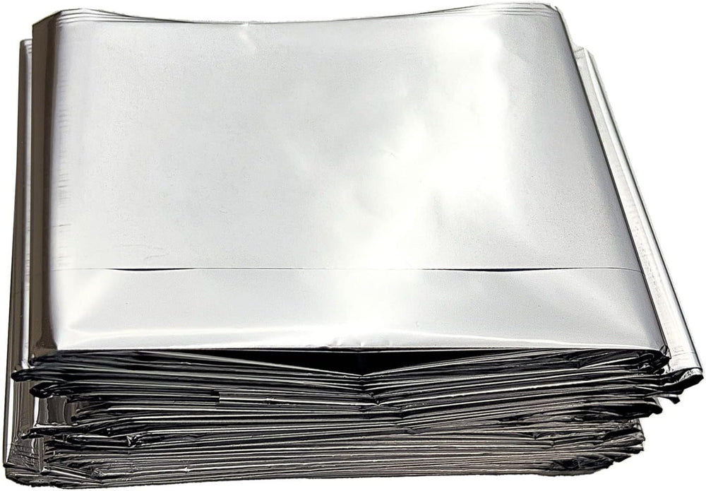 NOVAMEDIC Emergency Mylar Blankets, 200 Pack, 84 x 52 in Thermal Blankets