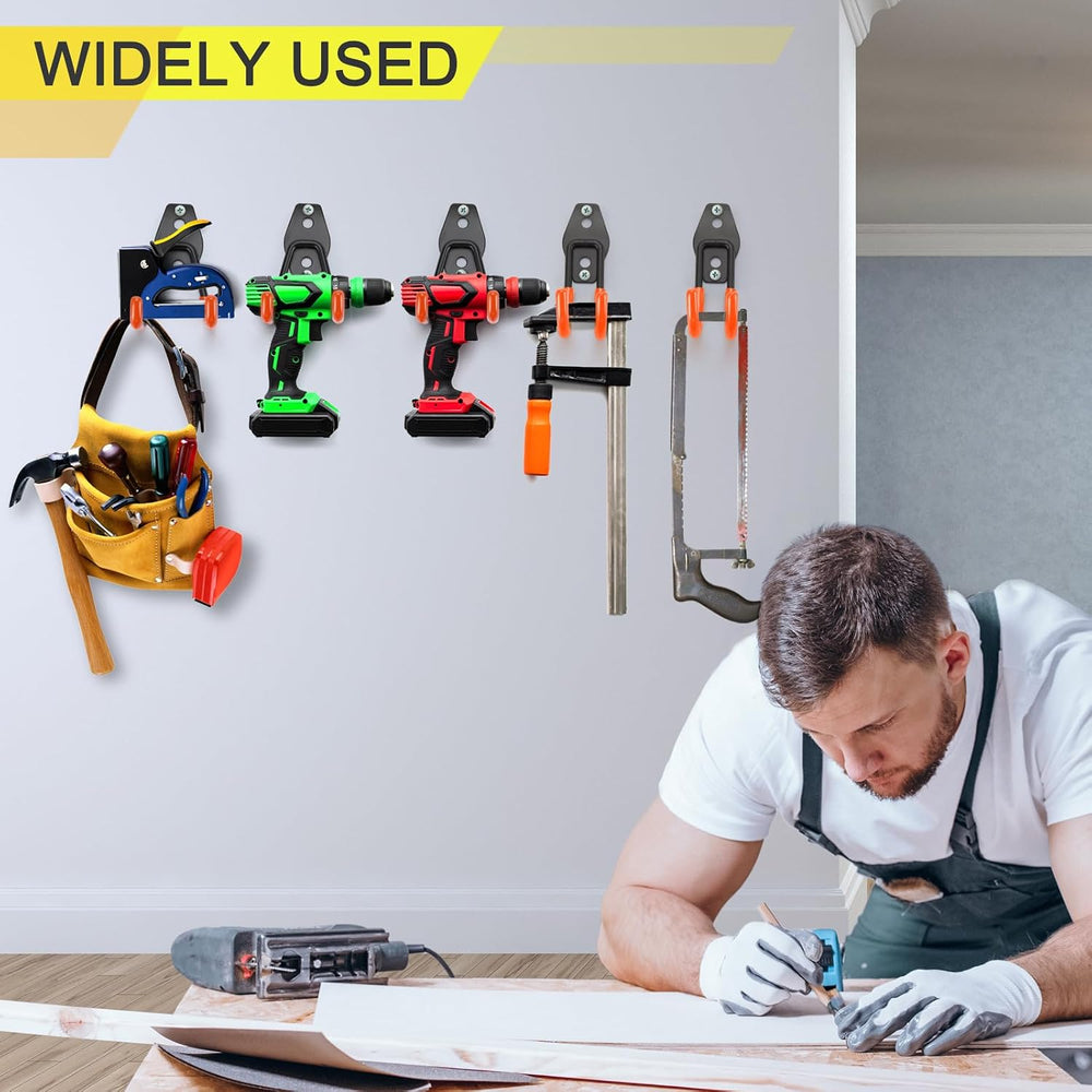 28 Pack Heavy Duty Garage Hooks, Utility Wall Mounted Storage System, with An...