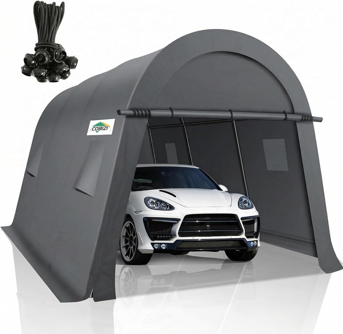 COBIZI Carport Canopy 10x20 Heavy Duty Portable Garage