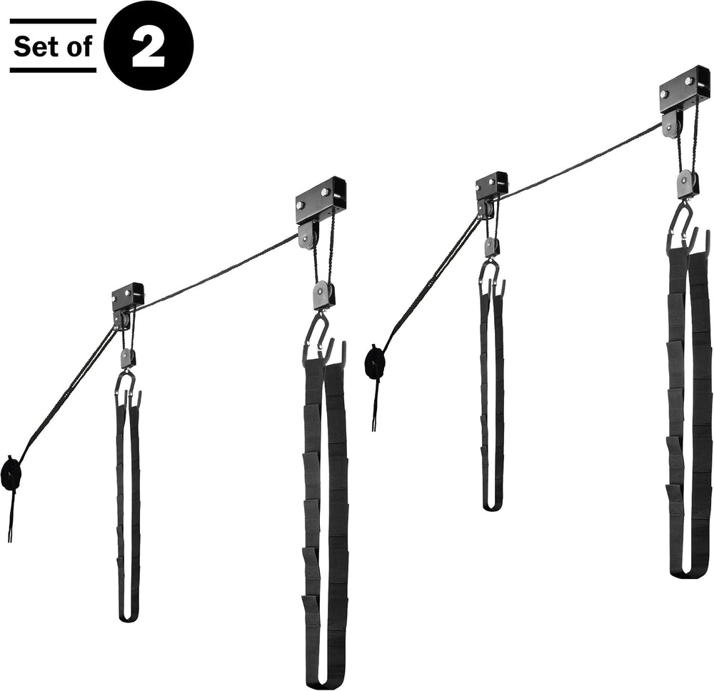 RAD Sportz Kayak Hoist 2-Pack Quality Garage Storage Canoe Lift with 125 lb C...
