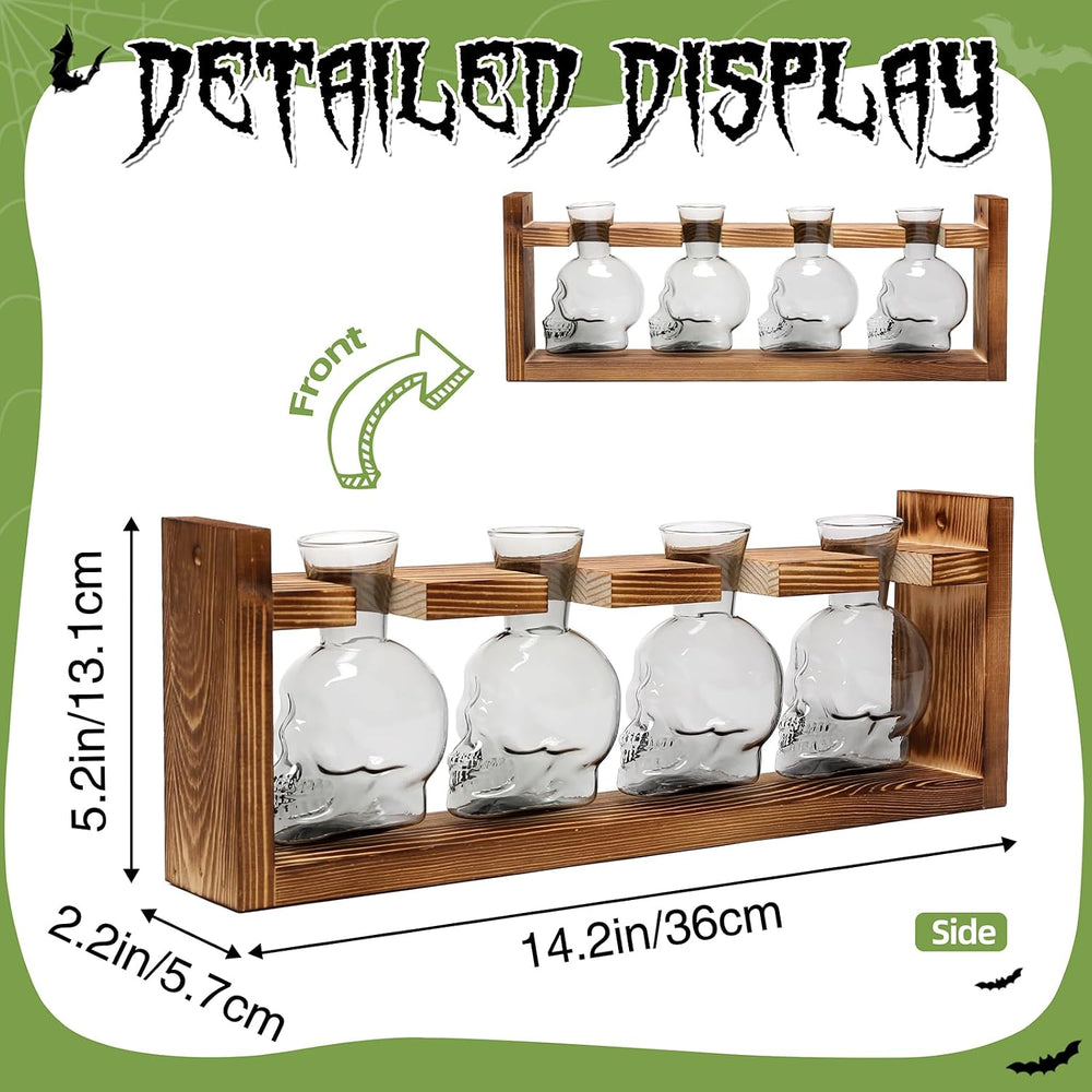 Plant Propagation Stations Halloween Skull Plant Terrarium Kit