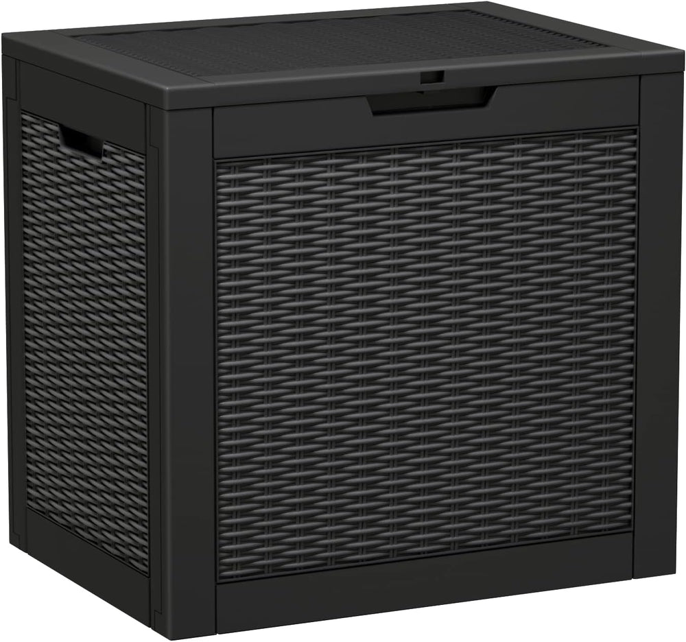 Greesum 5 Cu.ft Resin Storaged Shed Large Outdoor Storage for Patio Furniture...