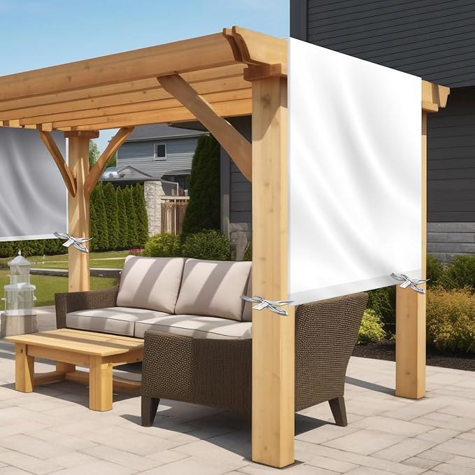 Universal Pergola Replacement Canopy Outdoor Canopy Shade Cover Waterproof Sh...