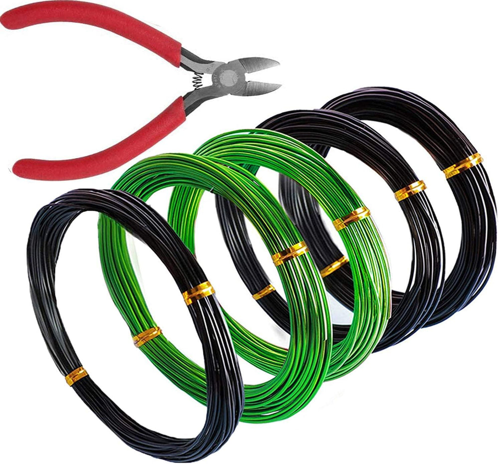 ASelected ASUKVC-2018071415 Tree Training Wires, Green,Black