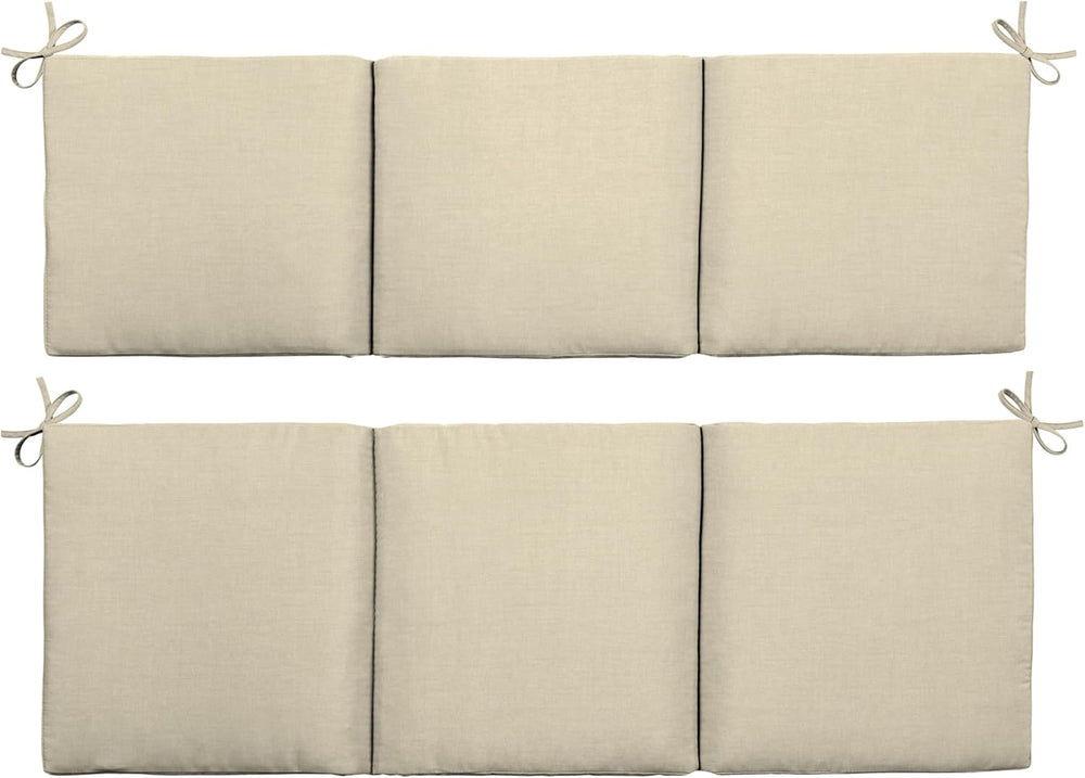 ARDEN Outdoor Swing Cushion Set, 2-Piece, 56x20, Tan