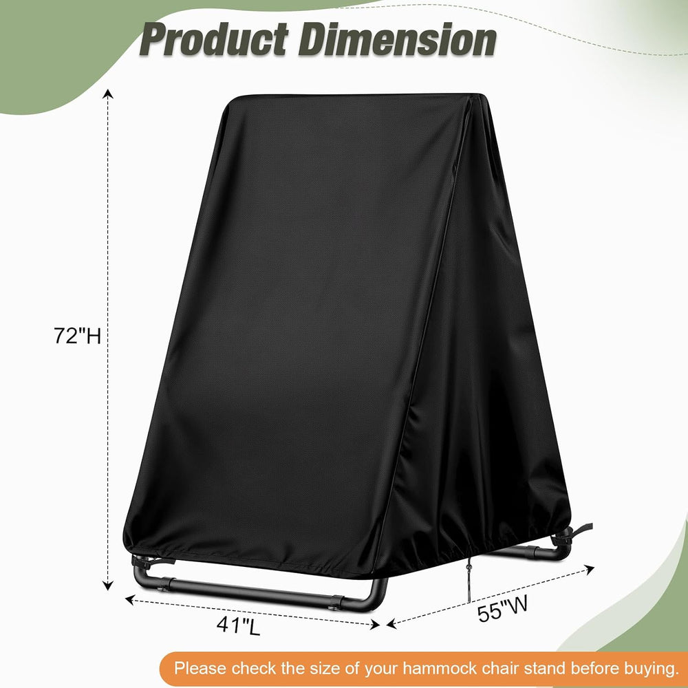 Kasla Hammock Chair Stand Cover, 41" L×55" W×72" H