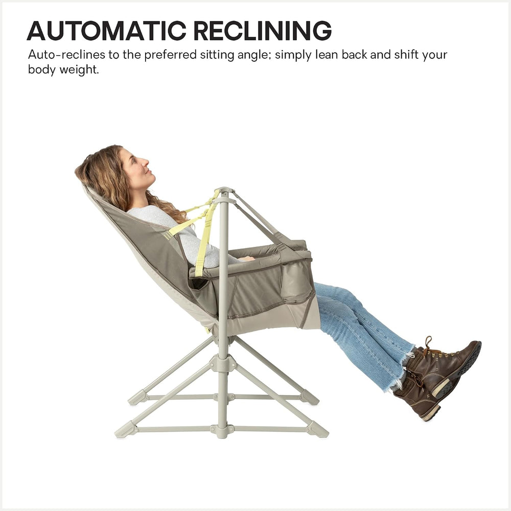 NEMO Equipment Stargaze EVO-X Reclining Camp Chair - Goodnight Black