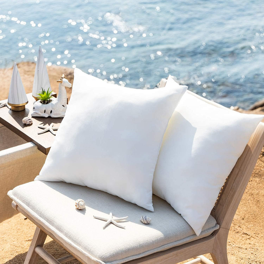Phantoscope Outdoor Pillows Waterproof 20x20 Outdoor Pillow Inserts 4 Pack