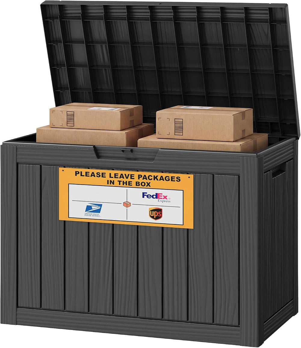 Bifanuo Package Delivery Box for Outside, 50 Gallon Parcel Drop Box