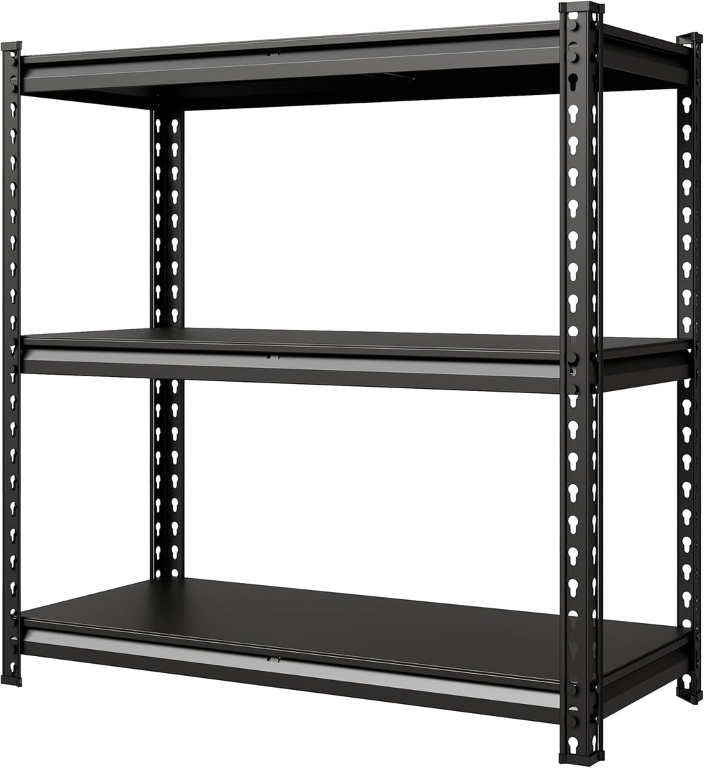 Garvee 3 Tier Steel Garage Storage Shelves, 36" W x 18" D x 36&quot...